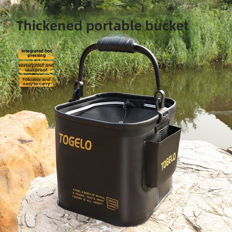 Fishing Equipment Usa - Balık kovası Yeni katlanır balıkçılık kovası