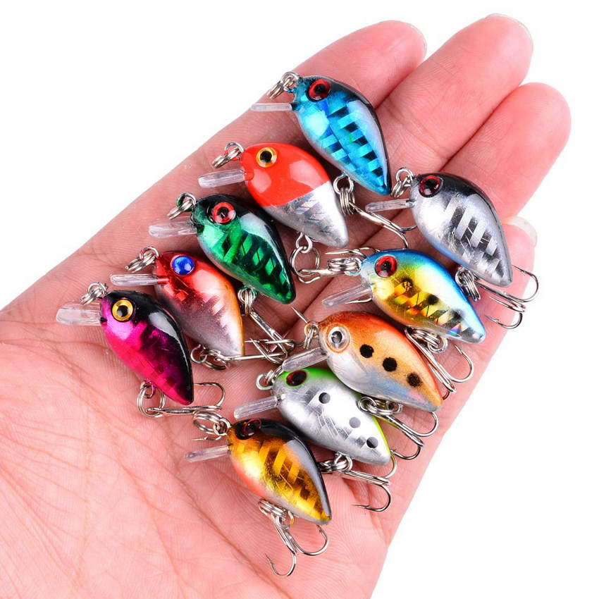 Fishing Equipment Lures - Balıkçılık Cazibesi Küçük Minnow Mini Wobble