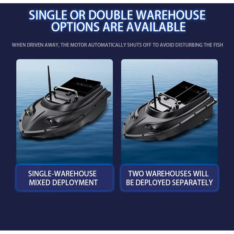 Fish Finder - Balık Yemi Teknesi Sazan Balıkçılığı Akıllı