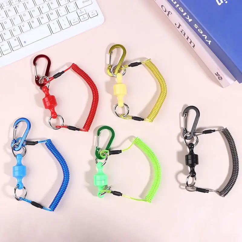 Fishing Equipment Net - Manyetik Ağ Çıkarma Tutucu, Spiral İp