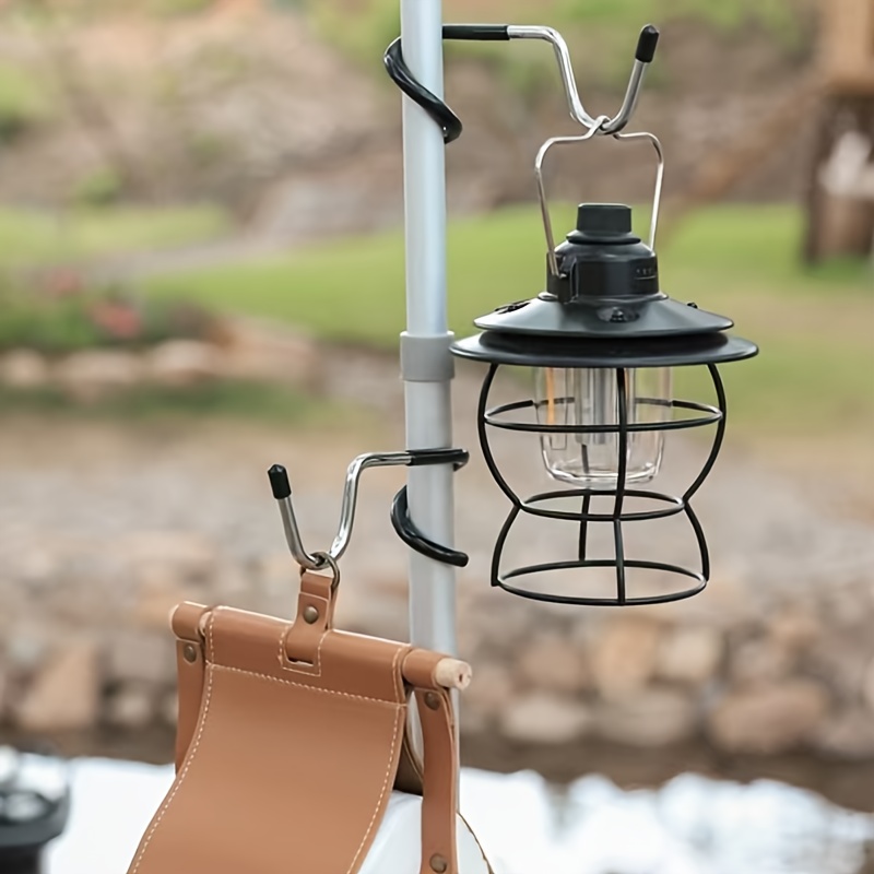 Fishing Equipment Basics - Paslanmaz Çelik Işık Standı Tutucu Kancaları