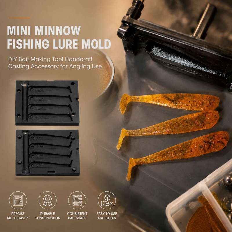 Fishing Equipment Lures - Mini Minnow Balıkçılık Yemi Kalıbı, Balıkçılık
