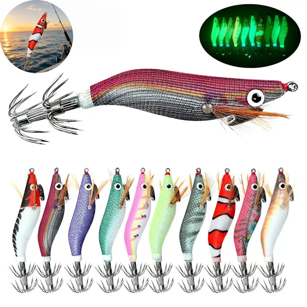 Işıklı Kalamar Jig Yemi Yapay  - Saltwater Fishing Hook incelemesi ve fiyatı