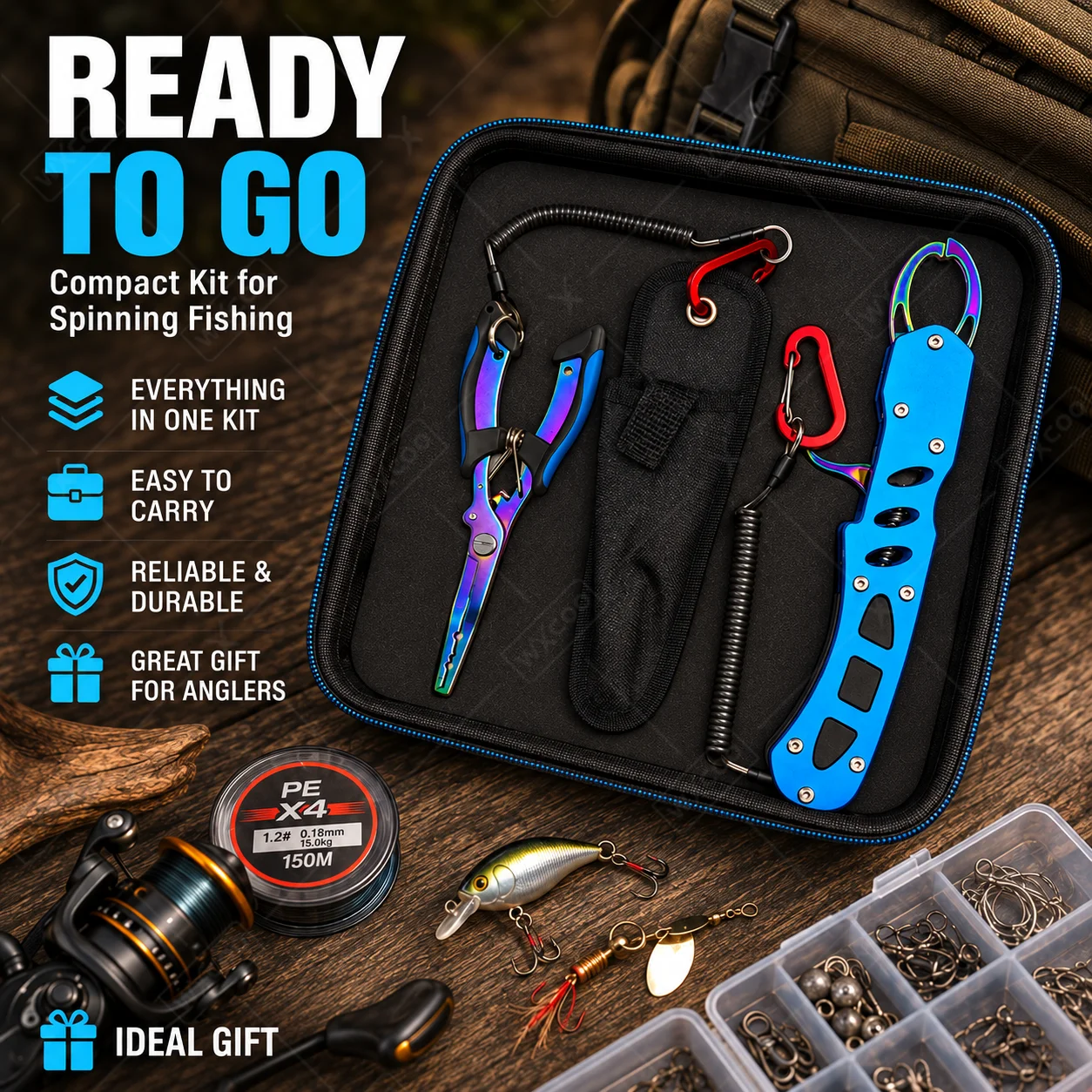 Mavi Titanyum Kaplamalı Tuzlu  - Saltwater Fishing Hook incelemesi ve fiyatı