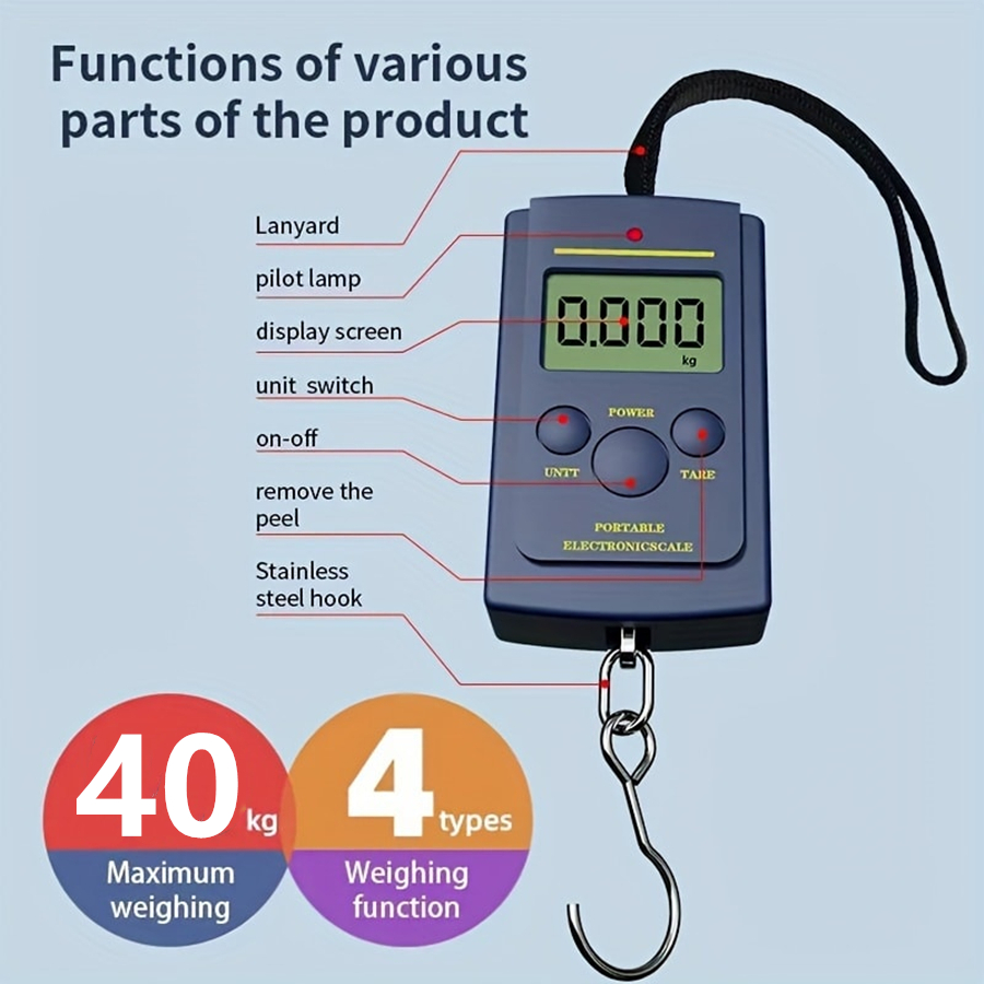 40 kg Çok Fonksiyonlu Mini Ele - Fishing Equipment Basics incelemesi ve fiyatı