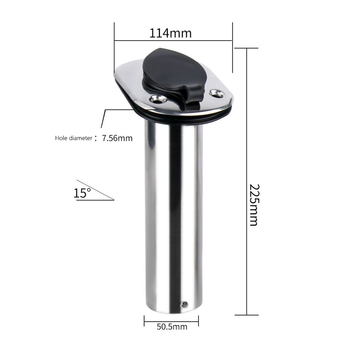 Paslanmaz Çelik Sabit Açılı (1 - Rod Holder Fishing incelemesi ve fiyatı