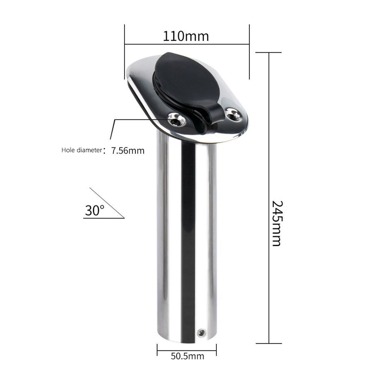 Paslanmaz Çelik Sabit Açılı (1 - Rod Holder Fishing incelemesi ve fiyatı