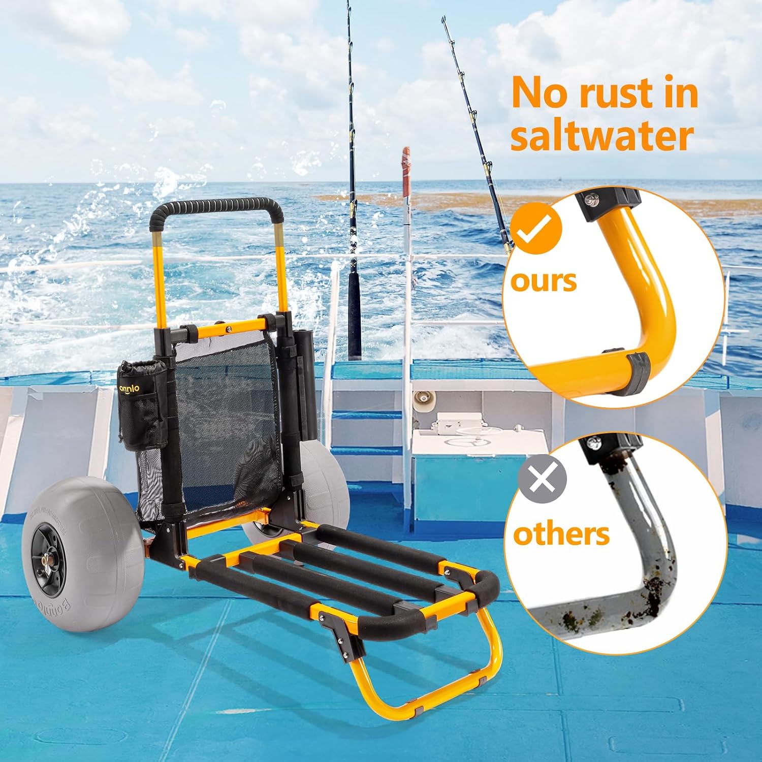 Bonnlo Plaj Balıkçılık Arabası - Rod Holder Fishing incelemesi ve fiyatı