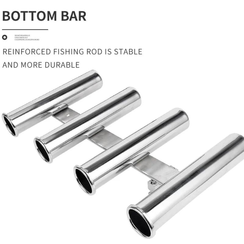 Paslanmaz Çelik 4 Tüp Çubuk Tu - Rod Holder Fishing incelemesi ve fiyatı