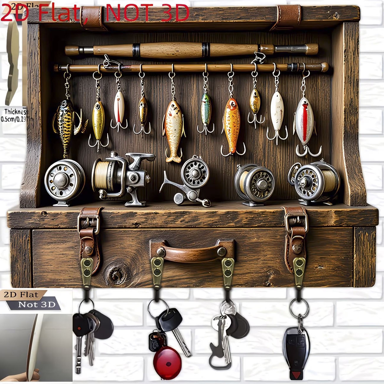 Vintage Balıkçılık Yemi Anahta - Fishing Equipment Gear incelemesi ve fiyatı