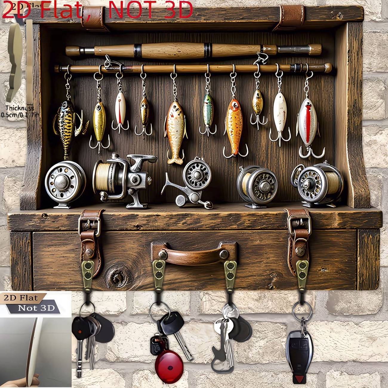 Vintage Balıkçılık Yemi Anahta - Fishing Equipment Gear incelemesi ve fiyatı