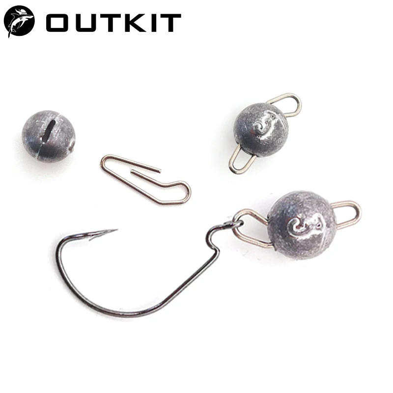 OUTKIT 10 adet/grup Kurşun Kaf - Fishing Equipment Lures incelemesi ve fiyatı