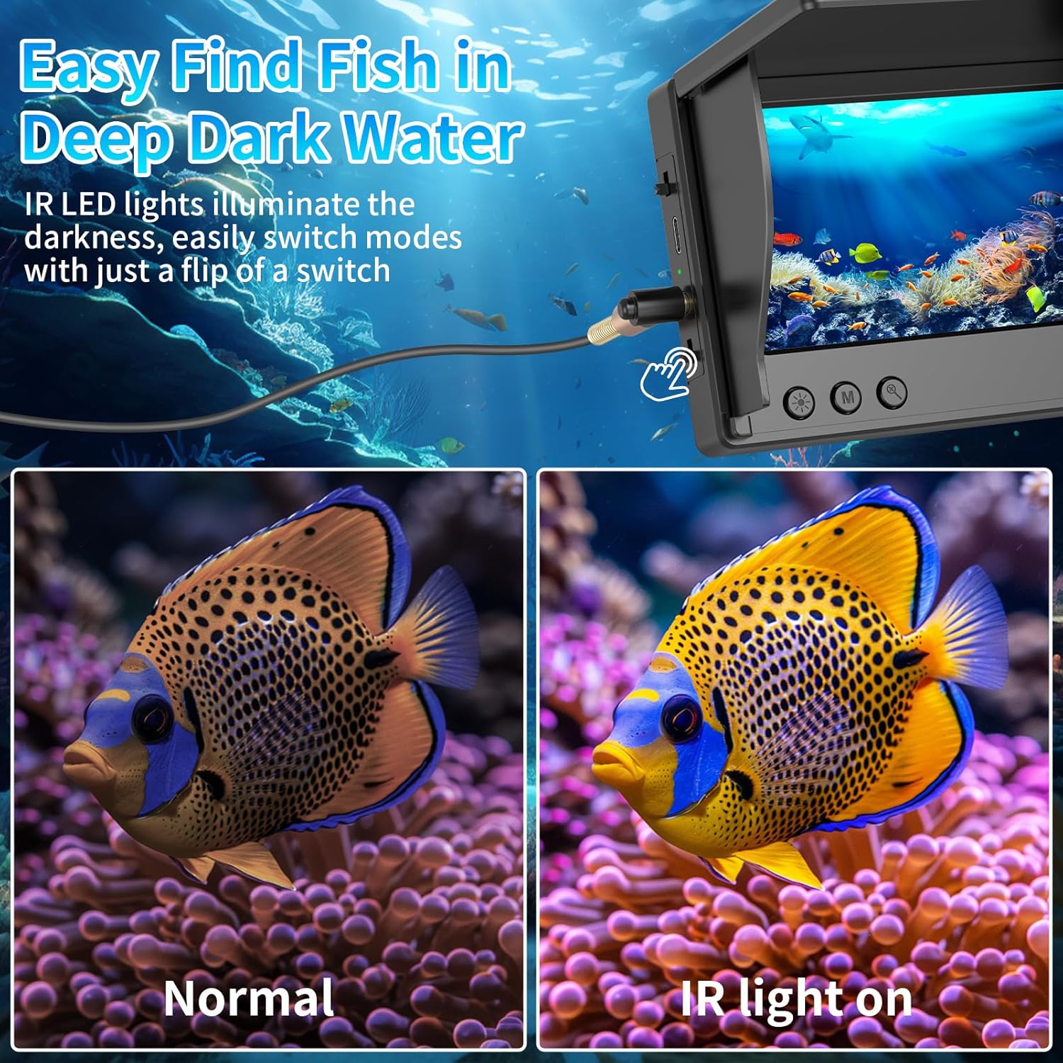Su Altı Balıkçılık Kamerası 4. - Fish Finder incelemesi ve fiyatı