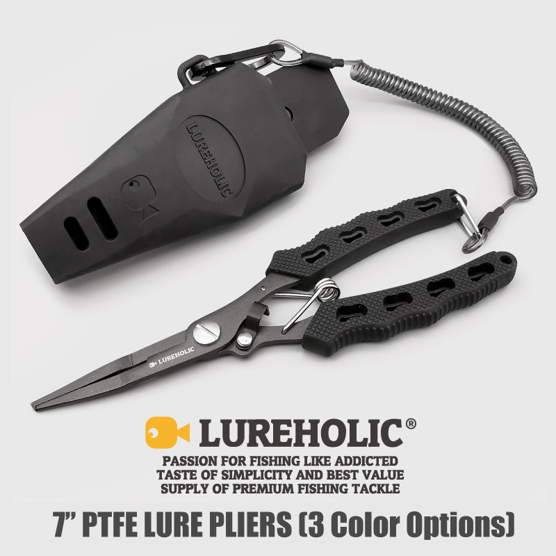 Lureholic 7 ”PTFE kaplı cazibe - Fishing Equipment Lures incelemesi ve fiyatı